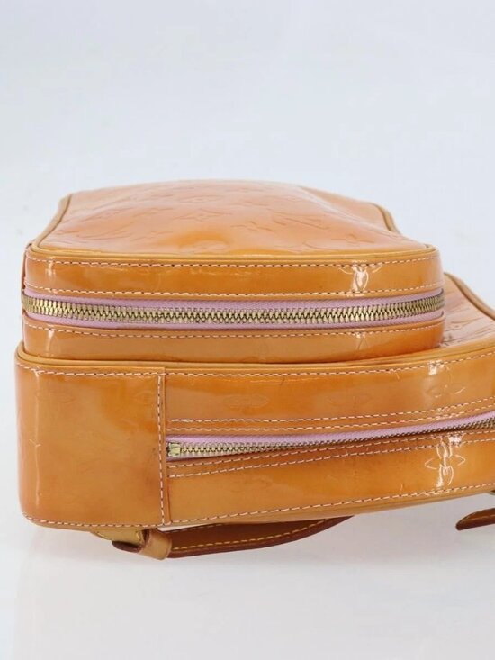 LOUIS VUITTON Monogram Vernis Marley Backpack Pink M91039 LV Auth mr1994 main image 13